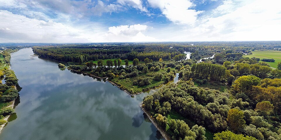 Wo die Isar in die Donau mündet