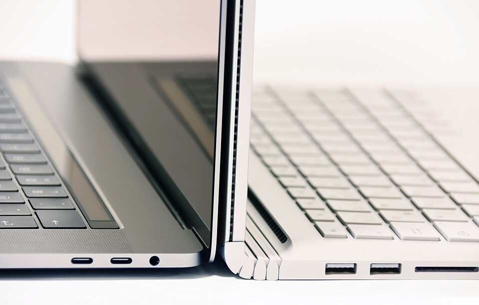 MacBook Pro und Surface Book