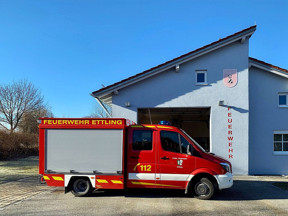 Das TSF der Feuerwehr Ettling
